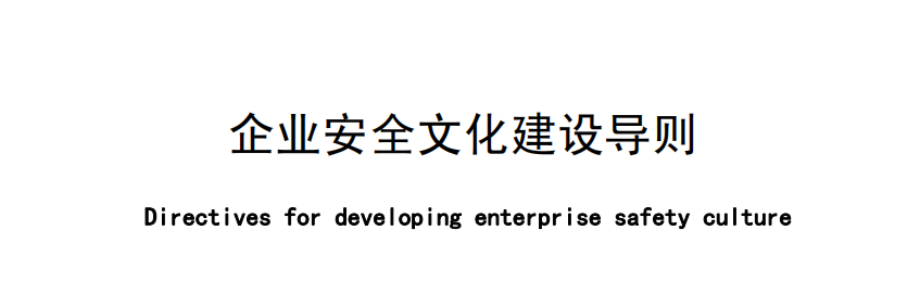 安全生產(chǎn)標準化